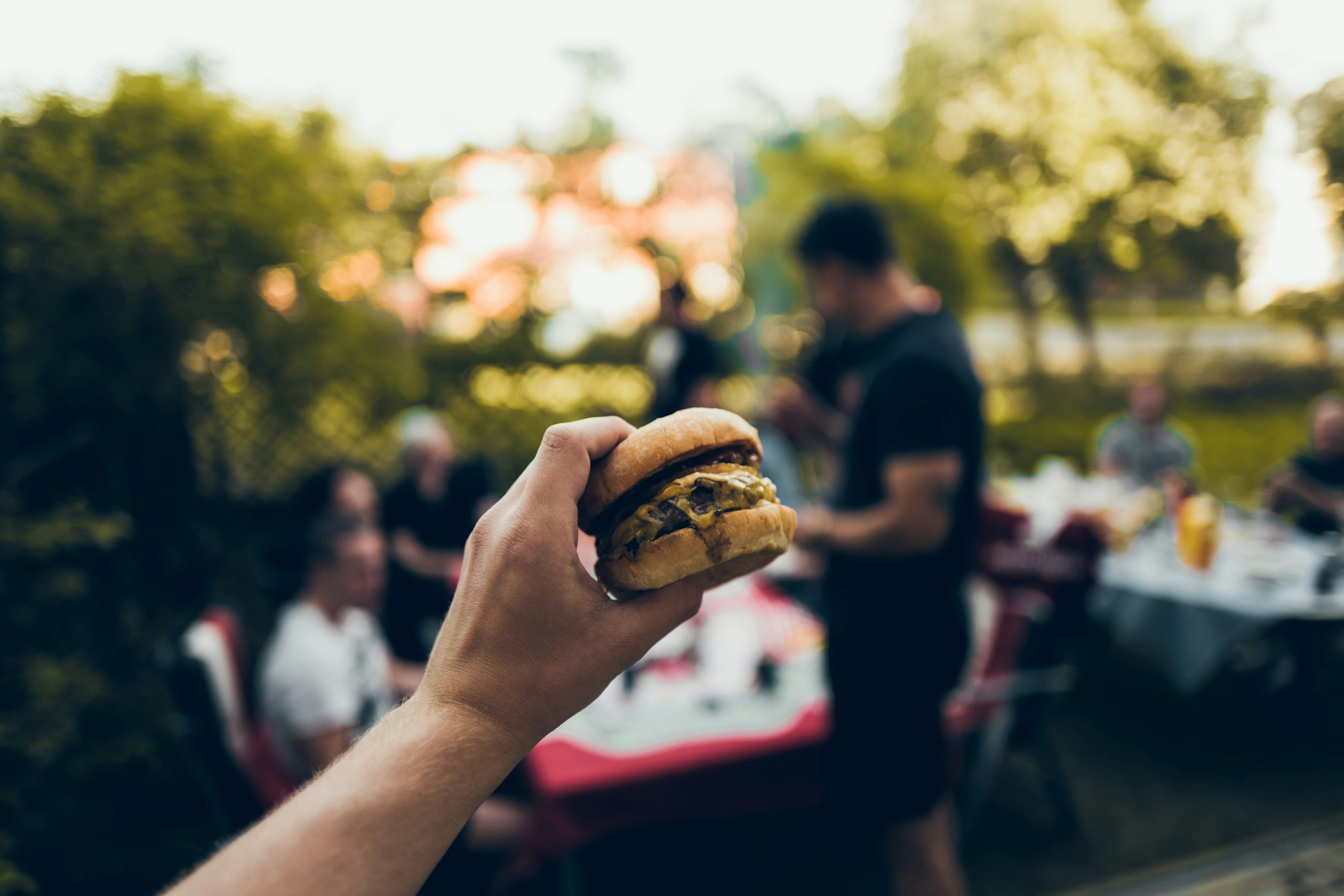 image of a burger